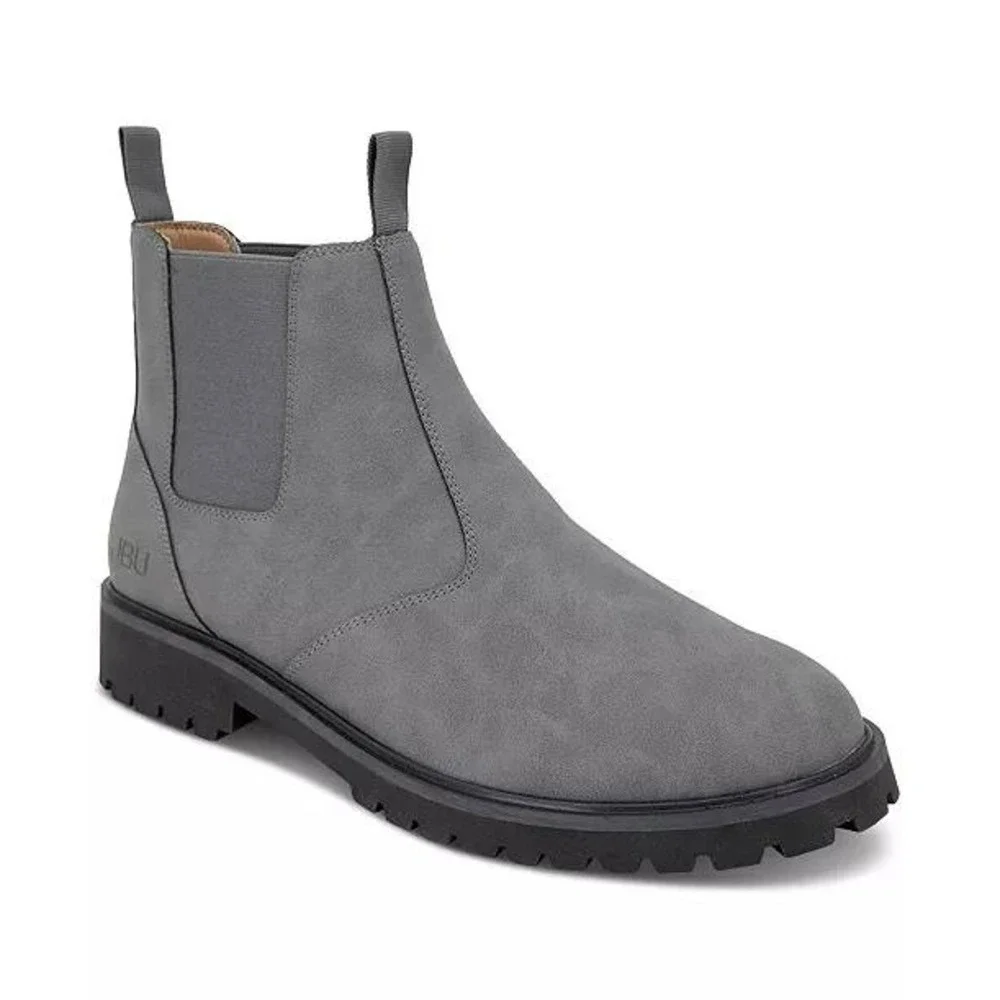 NWB JBU By Jambu Kai Water Resistant Men's‎ Grey Chelsea Boots Size 11